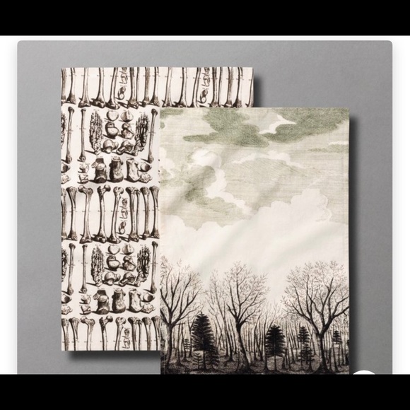 Threshold designed with John Derian Tea Towels